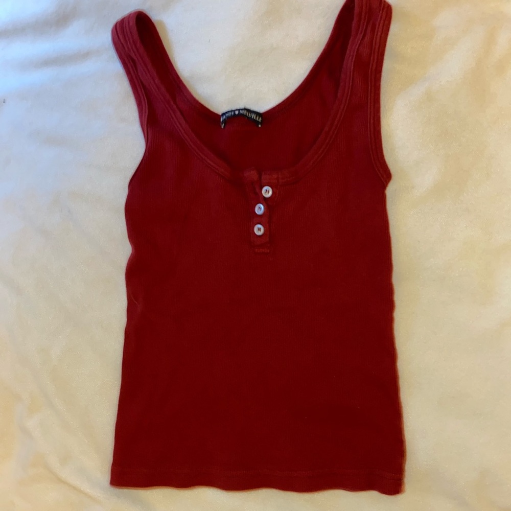 rare red brandy tank